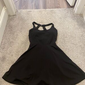 HALARA Black Mini Dress